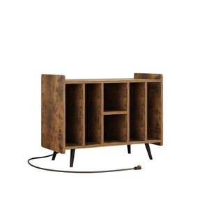 Vinyl <b>Record</b> <b>Storage</b> Cabinet Turntable Stand <b>Storage</b> for Bedroom & Living Room Elegant <b>Record</b> Player Stand - Product Image 2