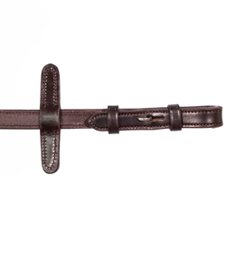 Rubber Horse Reins <b>Lead</b> <b>Ropes</b> Dark Brown 54 Inch Long with Buckle Hardware Equestrian Training Equipment - Product Image 3