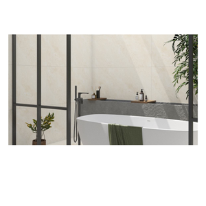 Carreaux en porcelaine effet béton gris clair 600x1200 finition mate effet pierre pour sol et mur, imperméables, intérieur et extérieur - Product Image 2
