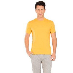 เสื้อยืดผู้ชายคุณภาพดี สีพื้น แบบสั่งทำได้ สไตล์ใหม่ เสื้อยืดผ้าฝ้ายผู้ชาย คุณภาพดี ระบายอากาศได้ดี - Product Image 2