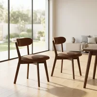Chaise de salle à manger moderne en velours rembourrée, dossier incurvé, structure métallique, assise en cuir marron écologique, pour café et maison