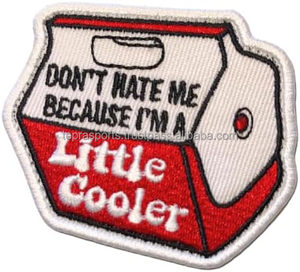 No me odies porque soy un poco más fresco parche bordado hierro en coser palabras parche DIY accesorio Punk Skull Cool parches - Product Image 1