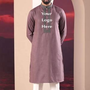 Hombres Shalwar Kameez - 100% Algodón Último Estilo Islámico Shalwar Kameez Para Hombres 100% Tela de algodón Fabricante de BD - Product Image 4