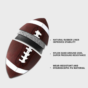 Balones de Rugby, Balones de Fútbol Profesionales a Precio Económico, Balón de Entrenamiento de Fútbol Personalizado, Balón de Fútbol Profesional Talla 5 - Product Image 3