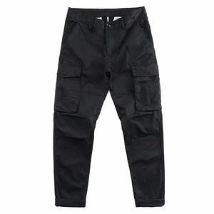 Pantalon cargo utilitaire pour homme, multi-poches, respirant, en coton, anti-plis, séchage rapide, coupe décontractée, idéal pour la randonnée - Product Image 3