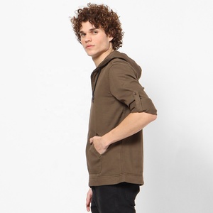 เสื้อมีฮู้ดและสเวตเชิ้ตสำหรับผู้ชายแนวสตรีทระบายอากาศได้ดีผ้าคอตตอนมีฮู้ด - Product Image 2