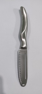 Cuchillo para Mantequilla de Acero Inoxidable, Espátula Multifuncional para Cocina, Herramienta para Rebanar con Ranuras, para Panadería y Uso Diario - Product Image 3