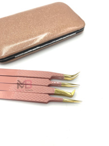 Nouvelles pinces à cils pour extensions de cils et soin des sourcils, pinces de précision antistatiques durables en acier inoxydable - Product Image 5