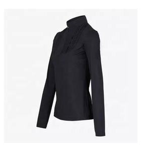 Camisa ecuestre de manga larga para mujer, camisa de espectáculo de montar a caballo ecuestre, servicio OEM, para montar a caballo, venta al por mayor - Product Image 5