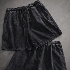 Shorts de sport personnalisables pour hommes 2-en-1 à double taille, séchage rapide, avec poches – Prix de gros - Product Image 1
