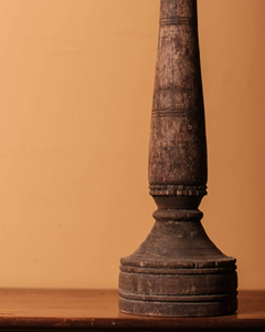 Portavelas de Madera Pulida Ecológica, Decoración del Hogar, Estilo Rústico, Portavelas de Pilar, Regalos para Ferias Comerciales MULTI CRAFT - Product Image 4