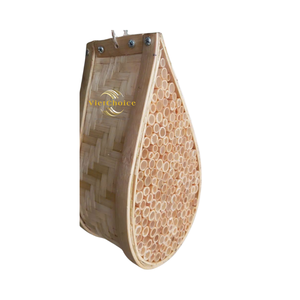 Casa para Abejas de Madera Natural Ecológica a Precio Competitivo, Hecha a Mano, con Marco de Acero Inoxidable Moderno, Recubierta de Cera Impermeable - Product Image 5