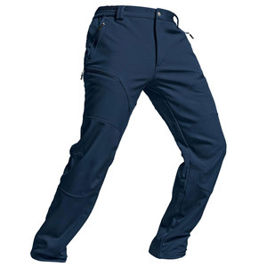 Ropa de Trekking Activa para Exteriores con Tela Elástica, Pantalones Softshell Cómodos y Ajustables para Viajar - Product Image 1