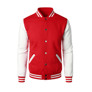 Chaquetas Varsity Satinadas Tipo Bomber, Nuevas con Logotipo Personalizado, Tallas Grandes para Hombre y Mujer, Chaquetas de Béisbol de Invierno, Logotipo Personalizado Estándar, Casual - Product Image 3