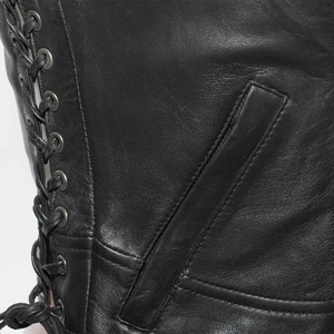 <b>Womens</b> <b>Suede</b> Fringe Vest Cowboy Western Sleeveless Leather <b>Jacket</b> Tassel Biker Rodeo Festival Fashion Supplier Premium - Product Image 6
