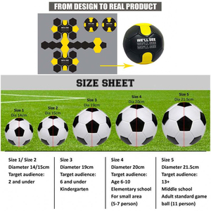 Balón de Fútbol Oficial de Qatar 2022, de Alta Gama, en PU, con Logotipo Personalizable, Talla 5, Balón de Fútbol de Cuero de Alta Calidad para Deportes, <span class=keywords><strong>AL</strong></span> <span class=keywords><strong>RIHLA</strong></span> - Product Image 4
