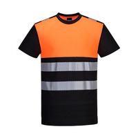 Camisa de Seguridad de Trabajo de Manga Larga para Hombre, Reflectante, Transpirable, de Poliéster, Uniforme de Seguridad para la Construcción y Carreteras, Venta al Por Mayor