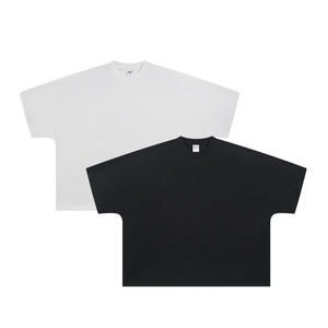 เสื้อยืดคอตตอนถักทรงโอเวอร์ไซส์ ทนทาน ใส่ได้ทั้งชายและหญิง - เสื้อผ้าสตรีทแวร์รักษ์โลกสำหรับใส่ลำลองทุกวัน - Product Image 3