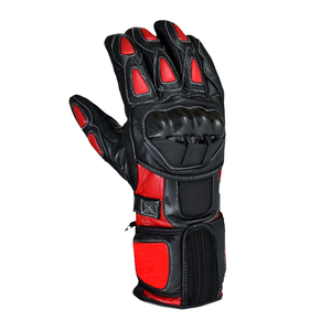 Guantes de Motociclismo Resistentes a Impactos, con Protección para los Nudillos, Transpirables, de Cuero, con Pantalla Táctil, Logotipo Personalizado, Unisex, Protección para las Manos - Product Image 3