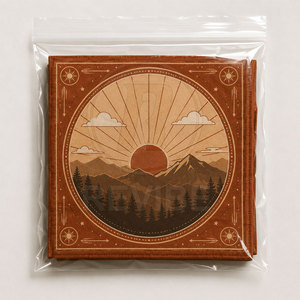 Bandana en toile de coton élégante et de haute qualité, respirante, écologique, séchage rapide, durable, unisexe, pour un style de vie actif, cyclisme, randonnée - Product Image 4