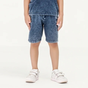 Custom Men Clothes Wholesale Washed Design Denim <b>Pants</b> High Quality Shorts Knee Length Streetwear - Product Image 6