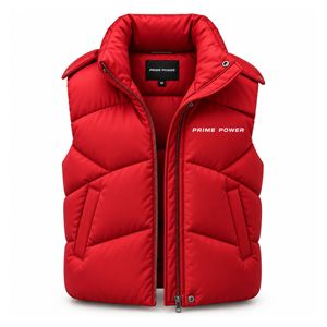 Gilet matelassé d'hiver pour femme, veste sans manches isolante, vêtement décontracté chaud pour l'extérieur, directement de l'usine - Product Image 1