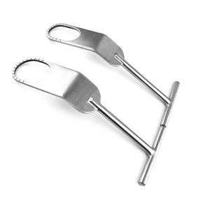 Precisie <span class=keywords><strong>Gosset</strong></span> Abdominale <span class=keywords><strong>Retractor</strong></span> 40 X 30mm Chirurgisch Instrument Weefsel- en Orgaanretractie Tool Duurzame Chirurgische Set - Product Image 5