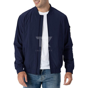 New Fashionable Design <b>Men's</b> Bomber <b>Jacket</b> 100% High Quality Trendy Eco-Friendly Breathable <b>Canvas</b> Stand Winter Wholesale Price - Product Image 4