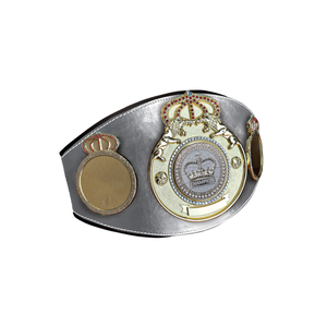 High Quality premium Silver Championship Belt with Crown Design Engravable Sports Title Belt for Events - Product Image 6
