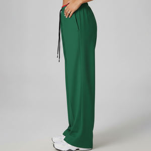 Pantalon de jogging coupe droite et large, coupe-vent, avec bandes frontales, personnalisé OEM/ODM pour l'entraînement et le sport - Product Image 6