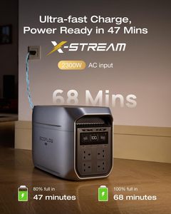 Nueva Estación de Energía Portátil EF ECOFLOW DELTA 3 Max Plus, 2048Wh, Capacidad Expandible hasta 10kWh, LiFePO4 - Product Image 4