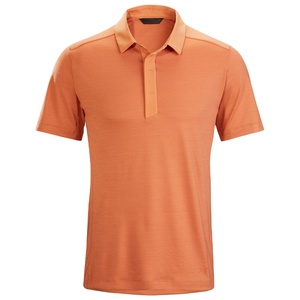 Chemise 100% coton respirante anti-rides pour hommes, pour les sports de plein air et le golf, confortable en toutes saisons avec logo personnalisé - Product Image 1
