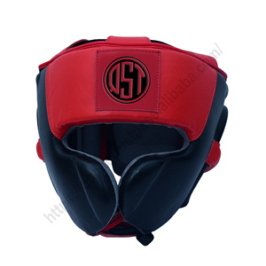 High Quality Unisex Boxing Helmet Genuine Leather Kickboxing Mexican <b>Style</b> Headgear Training <b>Head</b> Guard for Karate and Boxing - Product Image 1