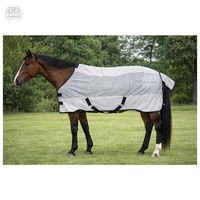 Couverture pour chevaux en tissu maillé, très vendue, durable, pour la protection équestre.