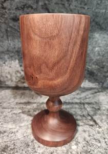 Copa de Vino NEHA ENTERPRISES Hecha a Mano de Madera con Forma de Campana, Diseño Tradicional Chino, Duradera, Ecológica y Apta para Lavavajillas - Product Image 5