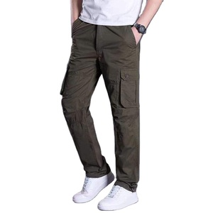Pantalones Cargo de Lona Estilo Gótico Personalizados para Hombre, Temporada de Otoño, Ecológicos, Antiarrugas, Transpirables, Calidad Premium - Product Image 4