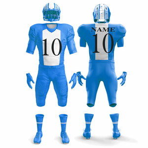 OEM Custom Team Club Uniform Men Football Jersey with Padded Pants <b>Compression</b> All Seasons Soccer Uniform Rugby Kits Wholesale - Product Image 1