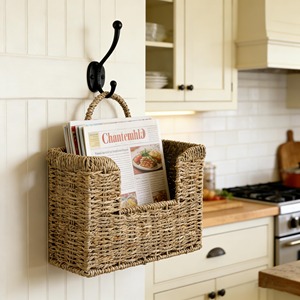 Woven Hanging <b>Basket</b> for Wall Handmade <b>Storage</b> <b>Basket</b> Wholesale eco-friendly Made in Viet Nam - Product Image 5