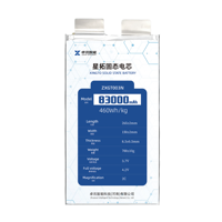 Batterie lithium-ion semi-solide au silicium-carbone NMC 460Wh/kg 3.7V 83000mAh 83Ah, cellule de batterie de qualité usine avec CE MSDS UN38.3