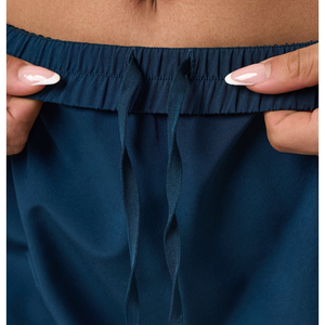 Shorts de course 2 en 1 bleu marine pour femmes, légers, pour la gym, séchage rapide, entraînement, fitness, vêtements de sport - Product Image 6