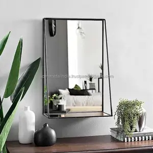 Espejo colgante de pared decorativo para el hogar, diseño en forma de sol, de latón antiguo, Metal, de lujo, Popular y personalizado, venta al por mayor