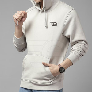 Sweat-shirts en coton pour hommes, pull-over décontracté, streetwear, vêtements chauds d'hiver à capuche, logo personnalisé, vente en gros - Product Image 3
