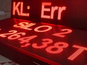 นาฬิกา LED เมทริกซ์แบบใช้ไฟ AC สำหรับอุตสาหกรรม พร้อมการเชื่อมต่อหลายแหล่ง (Modbus TCP) |   นาฬิกา AT-LED Matrix แบบ OEM มีจำหน่ายแล้ว - Product Image 2