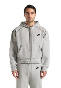 Conjunto Deportivo Personalizado para Hombre con Sudadera con Cremallera y Pantalones Jogger de Felpa, Ropa Deportiva al por Mayor, Estilo Urbano Y2K, Marca Privada, Proveedor Estadounidense - Product Image 5