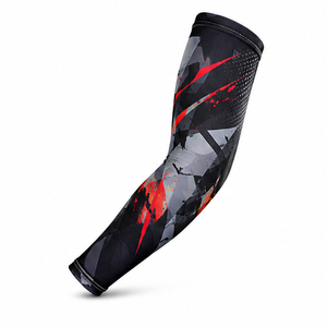 Manchons de compression sportifs personnalisés pour hommes – Entraînement, course, cyclisme, fitness – Respirants, extensibles, de soutien et de protection - Product Image 5
