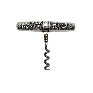 Tire-bouchon de poche en chrome poli de qualité supérieure, tire-bouchon classique en T, ouvre-bouteille professionnel portable, écologique, cadeau pour vin rouge - Product Image 3