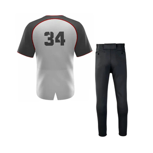 Nuevo Conjunto de Pantalones y Camiseta de Béisbol, Uniforme Personalizado, Pantalones Cortos Estampados, 100% Poliéster, Secado Rápido, Absorbe la Humedad, Ropa Deportiva - Product Image 6