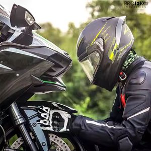 <b>Men</b> White Black Leather Motorcycle Racing <b>Gloves</b> Full Finger Carbon Fiber Knuckle Protection <b>Waterproof</b> Breathable Touchscreen - Product Image 6