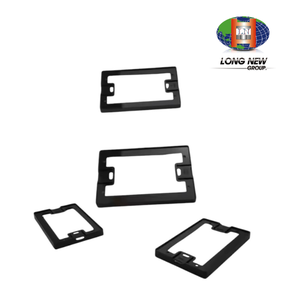 Plaque murale LONGNEW personnalisée OEM à un seul module avec passe-câbles intégré pour la gestion des câbles - Product Image 2