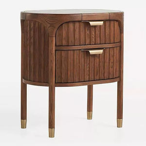 Mesa de Noche Moderna de Lujo 2026 con Funciones Inteligentes, Cajones de Madera Sólida, Mesa Auxiliar para Dormitorio de Hotel, Villa o Apartamento - Product Image 2